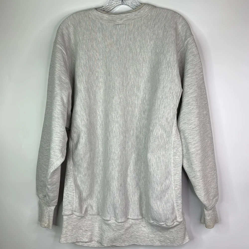 Vintage Champion Reverse Weave Gray Crewneck Sweatshirt XXL 90s